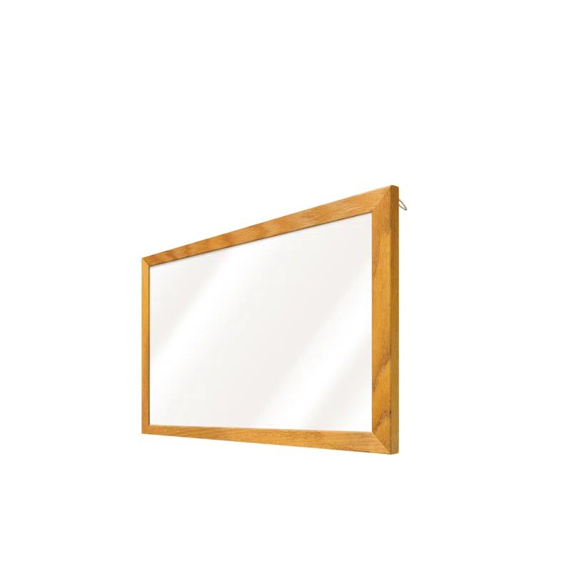 White Wood Frame 18" x 12" Markerboard