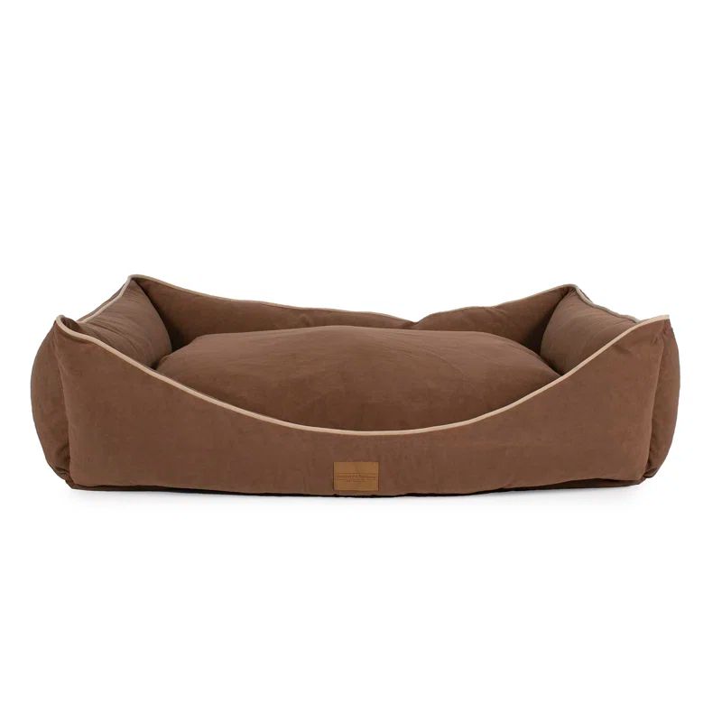 X-Large Chocolate Microfiber Orthopedic Elevated Dog Bed
