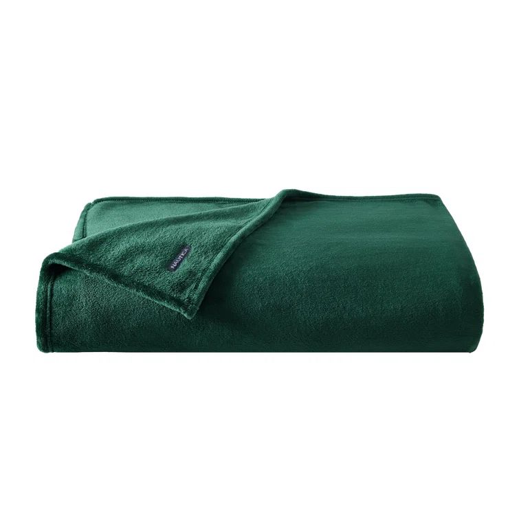 Forest Green Ultra Soft Plush Fleece Full Blanket