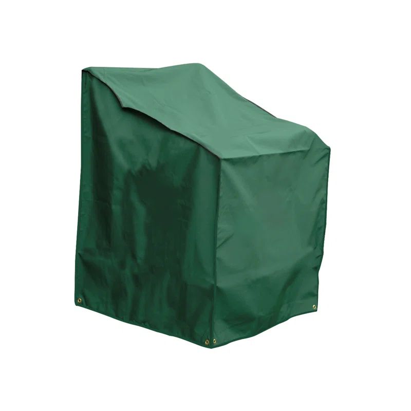 Green Weatherproof Polyester Outdoor Patio Chair Cover