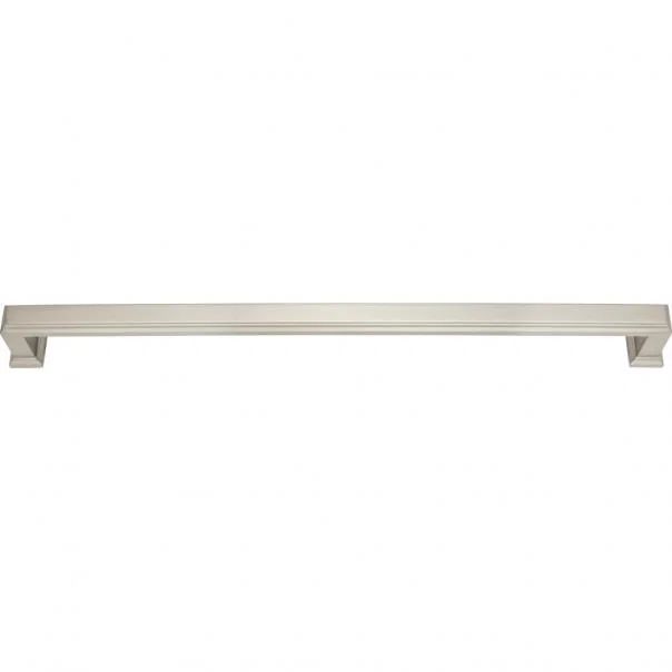 Brushed Nickel 18" Modern Appliance Handle with Mounting Hardware
