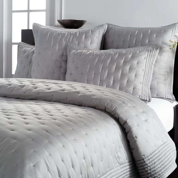 Essential Pure Silk Ivory Full/Queen Quilt