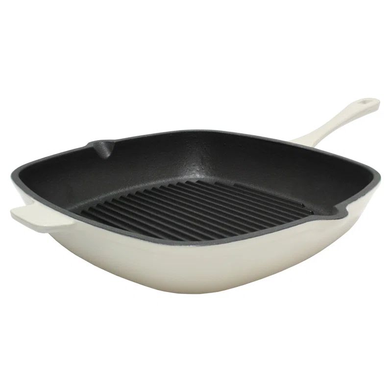 Neo 11" Meringue Cast Iron Square Grill Pan