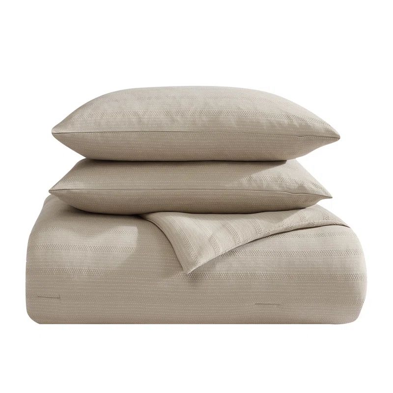 Taupe Twin Reversible Microfiber Comforter Set
