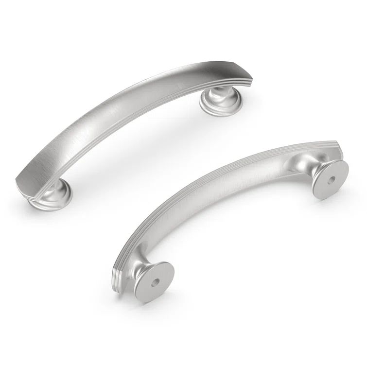 Stainless Steel Modern Kitchen Cabinet Handles, 3" 10-Pack