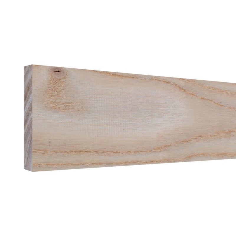 6-ft Unfinished Natural Ash Hardwood Board for Decks