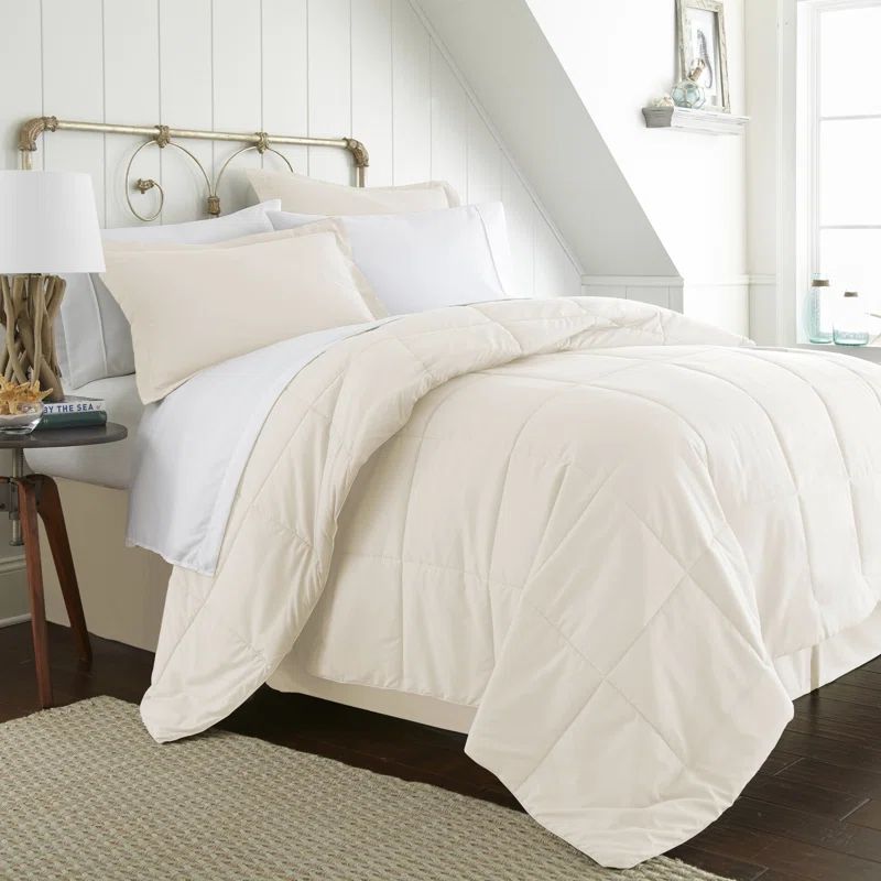 IEnjoy Home Simply Soft Microfiber Complete Bedding Set