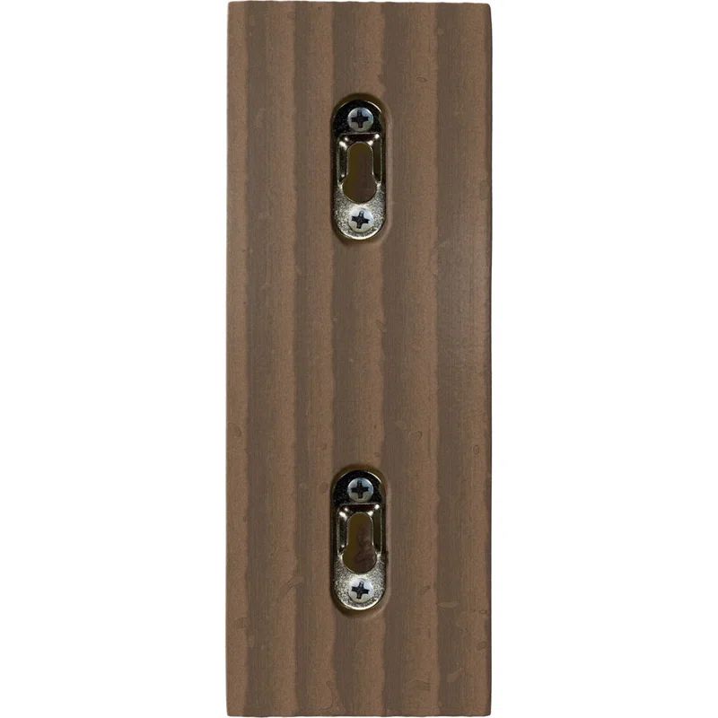 Medium Walnut Wood Corbel 3"W x 5.5"D x 8"H