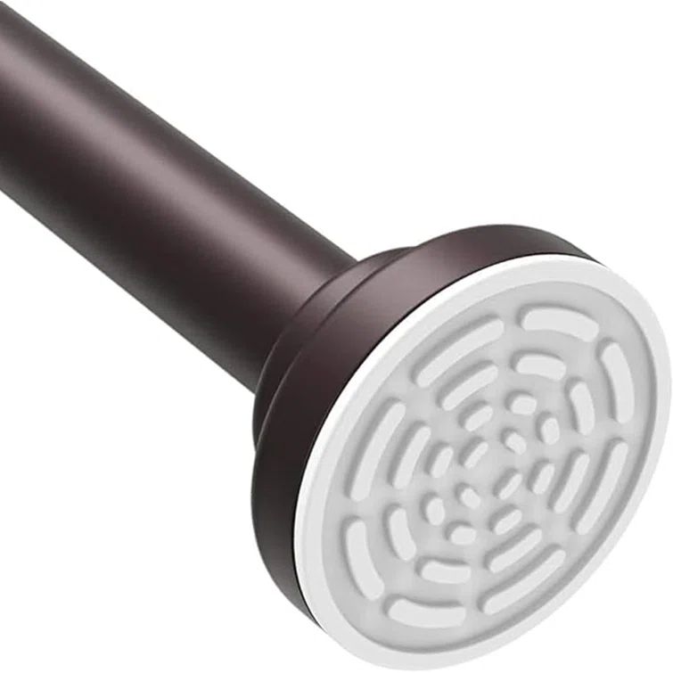 Bronze Adjustable Tension Shower Curtain Rod 42-72 Inches