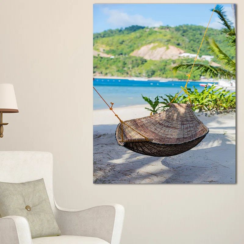 Philippines Tropical Paradise Landscape Canvas Art Print, 20x40 inches