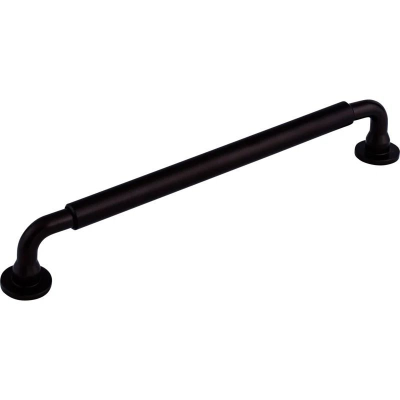 Ash Gray 9" Chrome Traditional Handle Pull