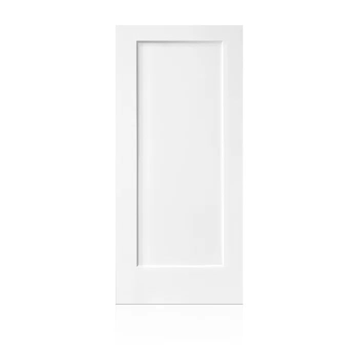 White Composite 30" x 80" Contemporary Interior Door Slab