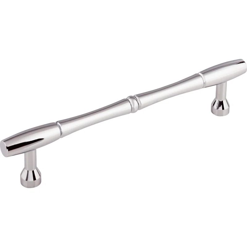 Polished Chrome Traditional Bar Pull Handle with Mounting Hardware