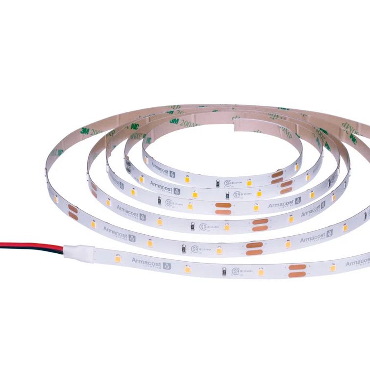 32.8 ft Warm White LED Tape Light with Adhesive Backing