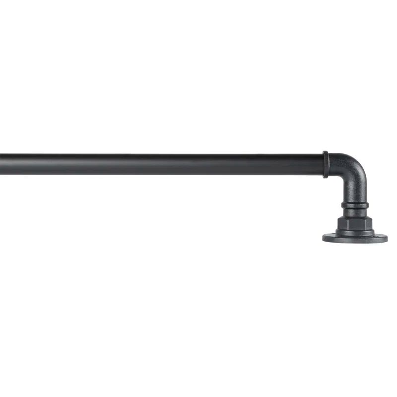Adjustable Single Curtain Rod