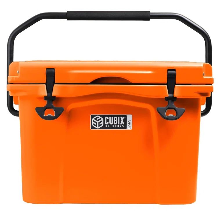 Viva 25 QT Zesty Orange Rotomolded Hard Cooler
