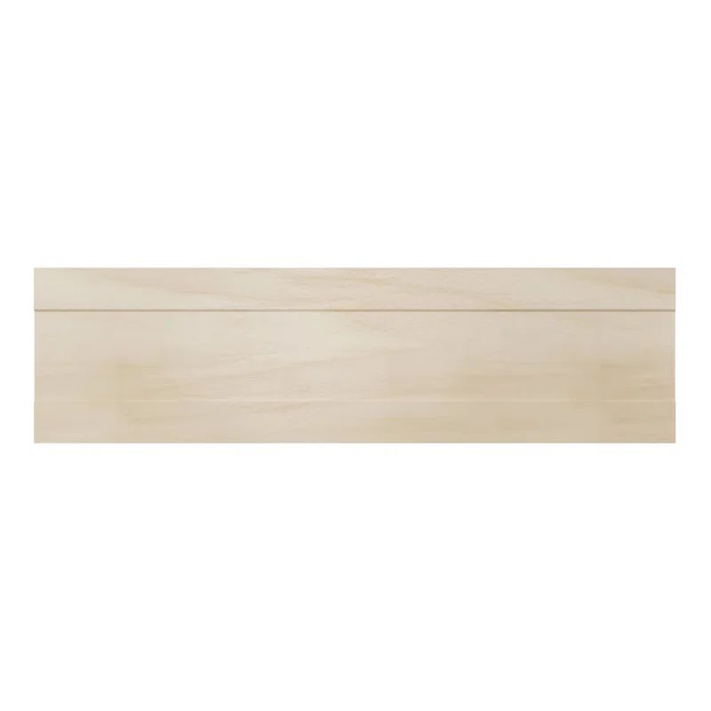 96" Natural Poplar Solid Wood Chair Rail Molding