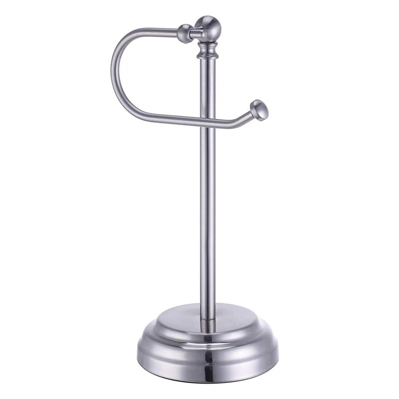 SunnyPoint WF-0K-JOC0-XLSW Heavy Weight Classic Decorative Metal Fingertip Towel Holder Stand
