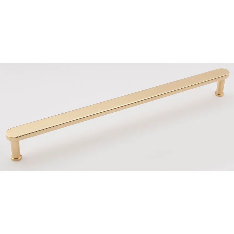 Polished Brass 12" Modern Appliance Bar Pull