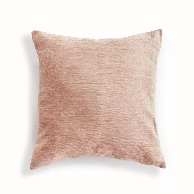 Blush Polyester Square Indoor/Outdoor Pillow 20"