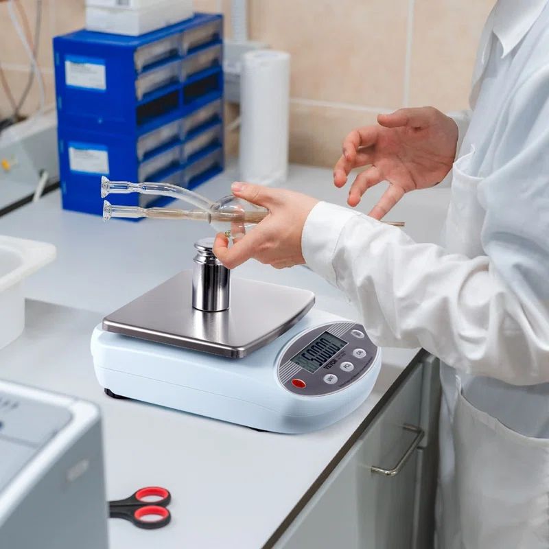 High Precision Stainless Steel Digital Analytical Balance for Laboratory Use