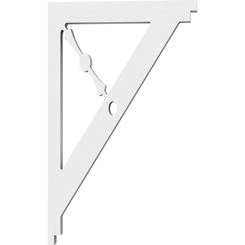 Artisan 9" High Waterproof PVC Decorative Bracket for Interior/Exterior