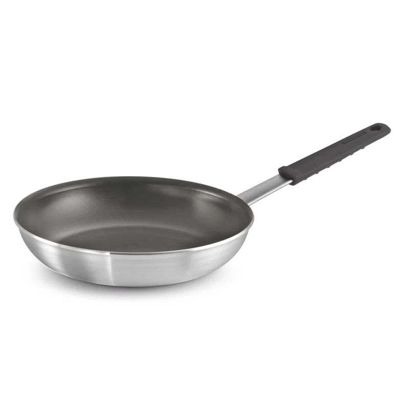 Professional 10" Aluminum Nonstick Fry Pan with Silicone Handle