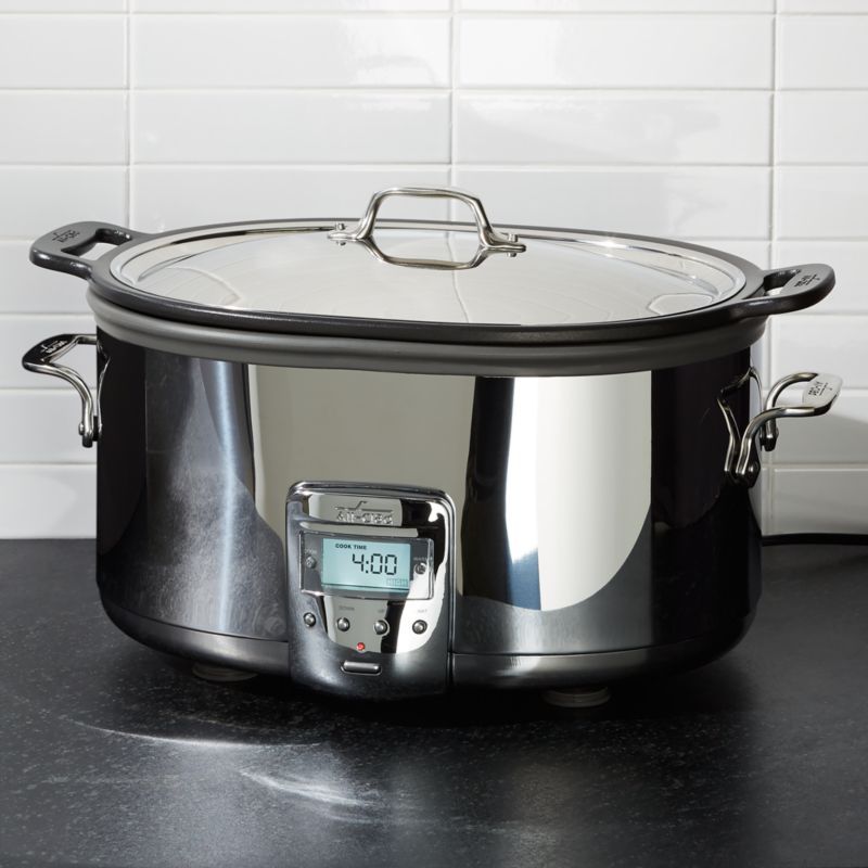 Stainless Steel 7 Qt. Slow Cooker with Digital Display