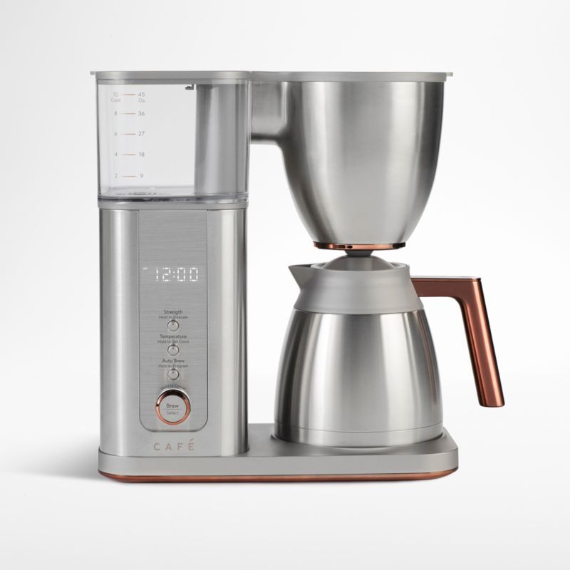 Stainless Steel Thermal Carafe Drip Coffee Maker with WiFi and Voice Control