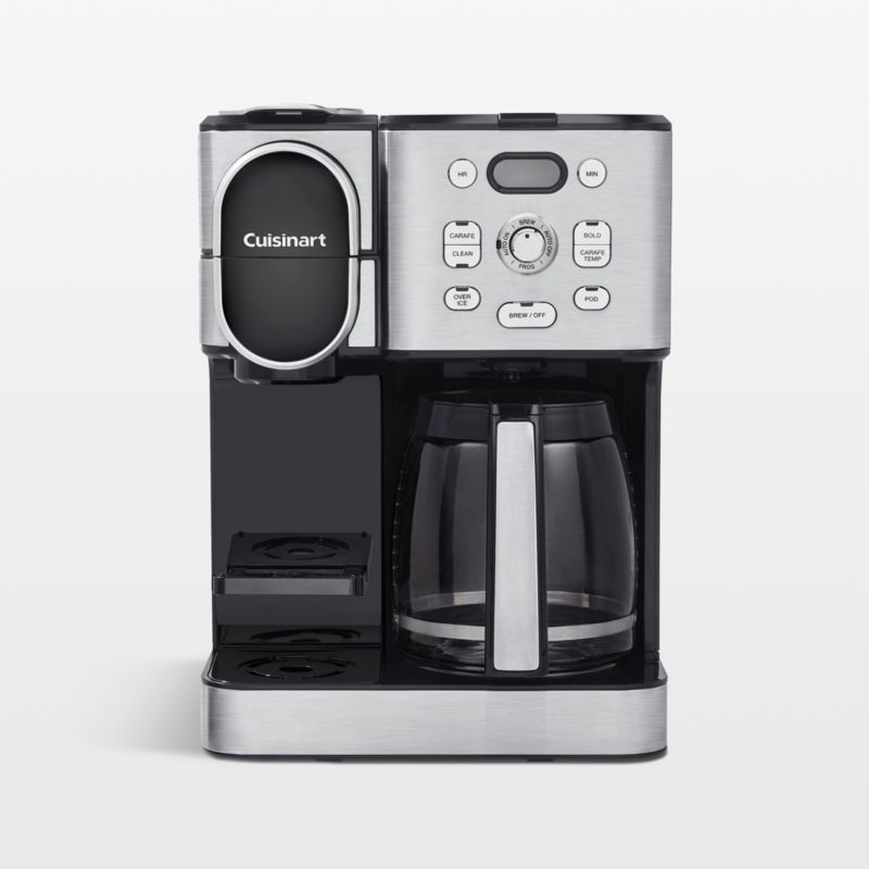 Cuisinart 12-Cup Black and Silver Coffee and Tea Brewer