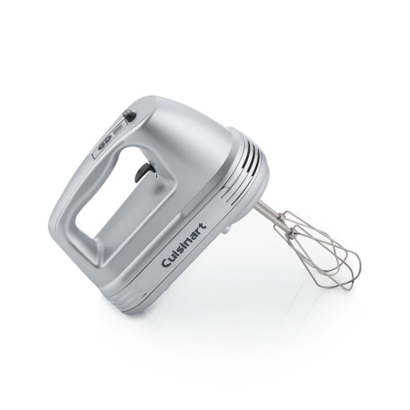 Brushed Chrome 9-Speed Hand Mixer with LED Display
