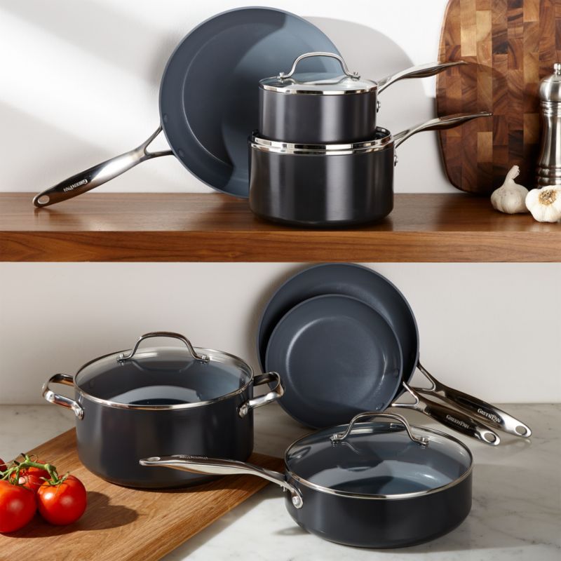 Valencia Pro 11-Piece Hard-Anodized Aluminum Nonstick Cookware Set