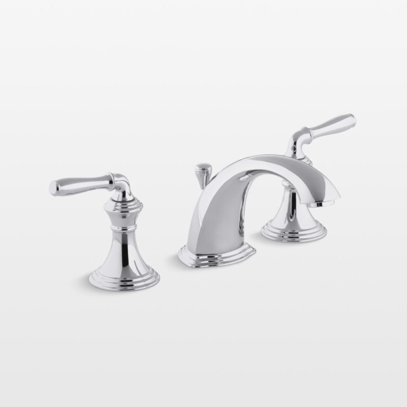 Devonshire Elegance 8" Widespread Polished Chrome Lavatory Faucet