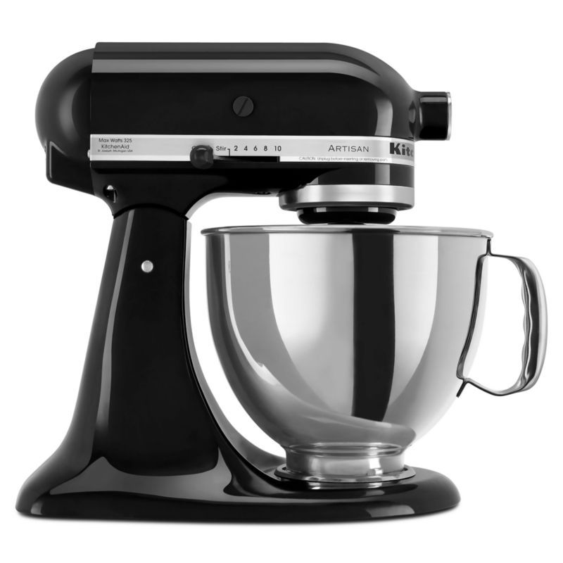 Onyx Black 5-Quart Stainless Steel Tilt-Head Stand Mixer