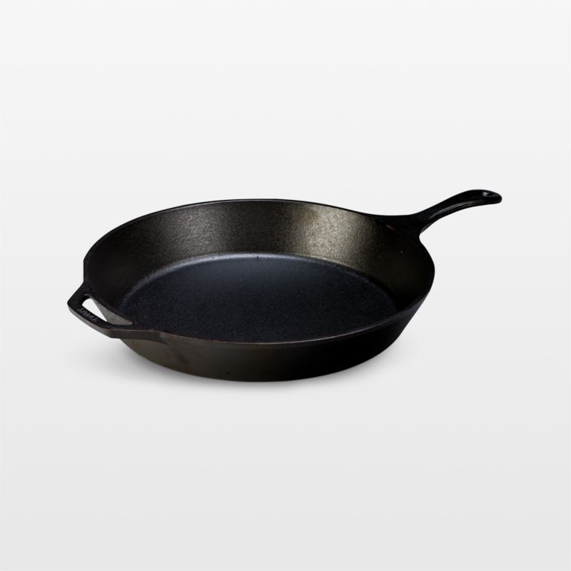 Lodge 15-Inch Black Cast Iron Skillet with Lid