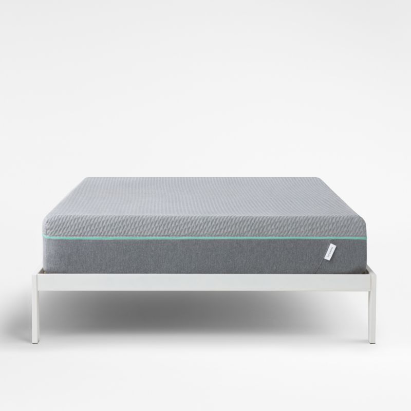 Queen Gray Gel Memory Foam Mattress with Cooling Technology