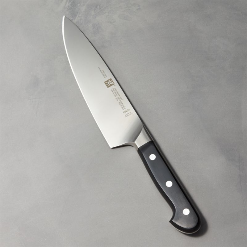 Pro 8-Inch Black High Carbon Stainless Steel Chef's Knife