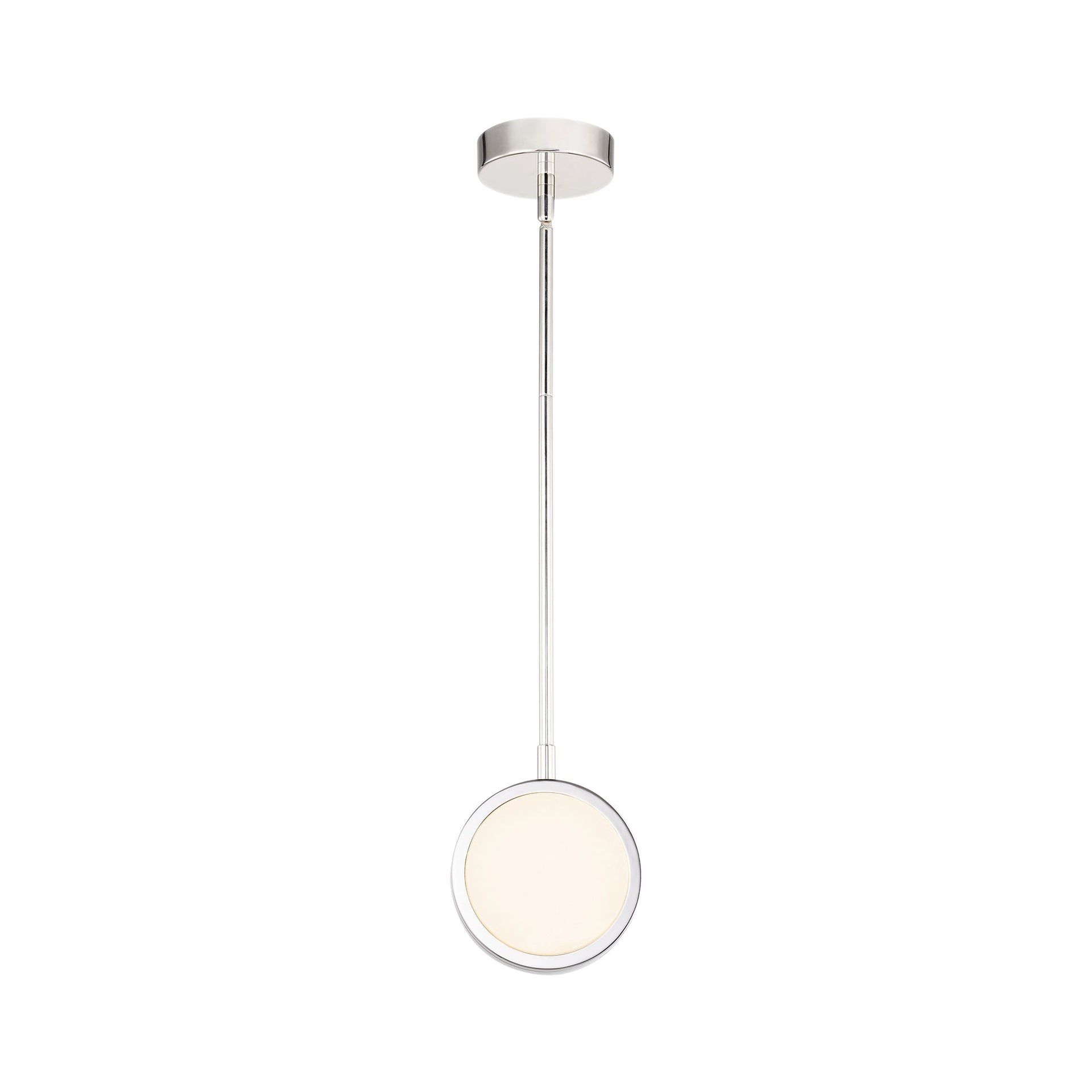 Blanco Vintage Brass and Alabaster 28'' LED Pendant Light