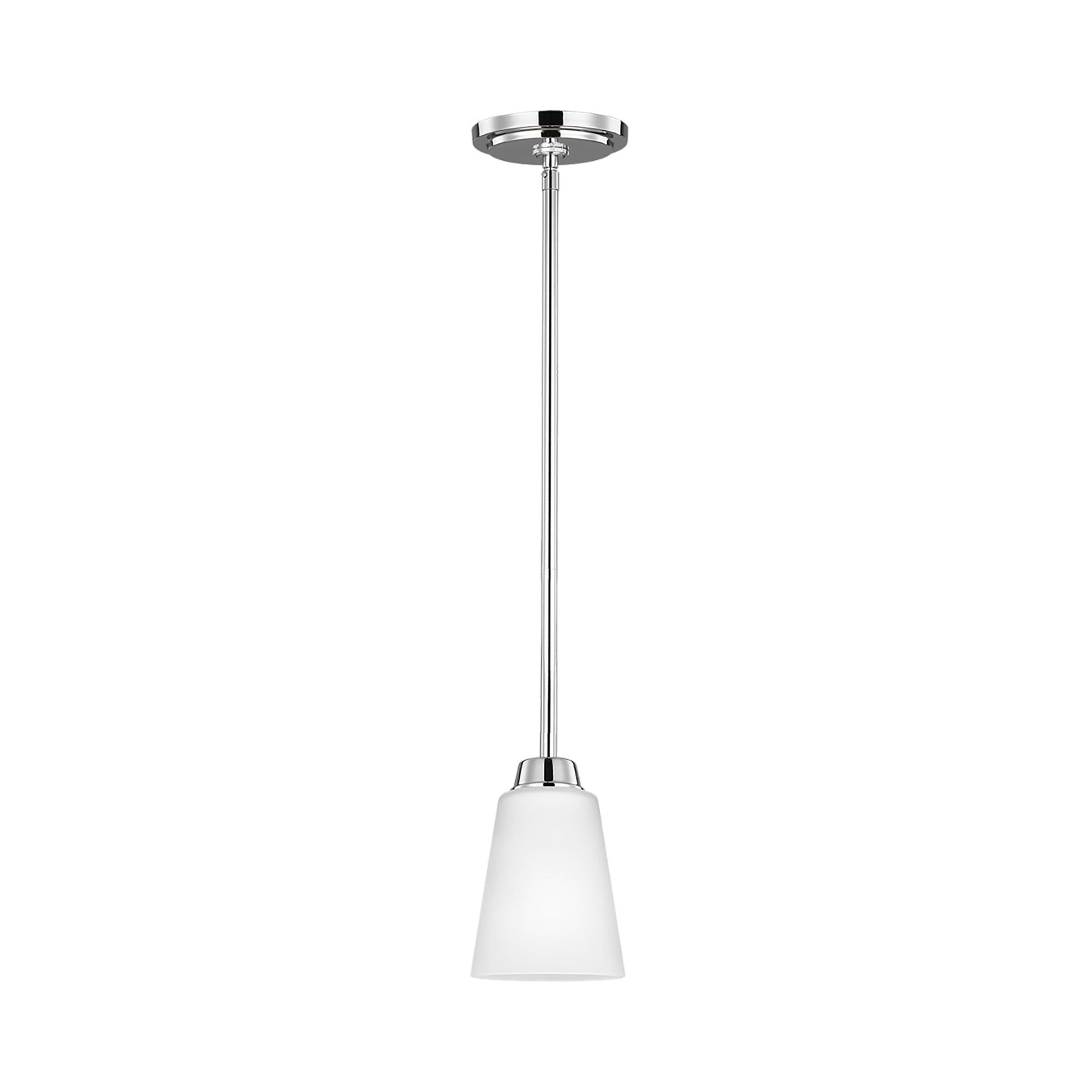 Kerrville Chrome Mini-Pendant Light with Energy-Efficient LED