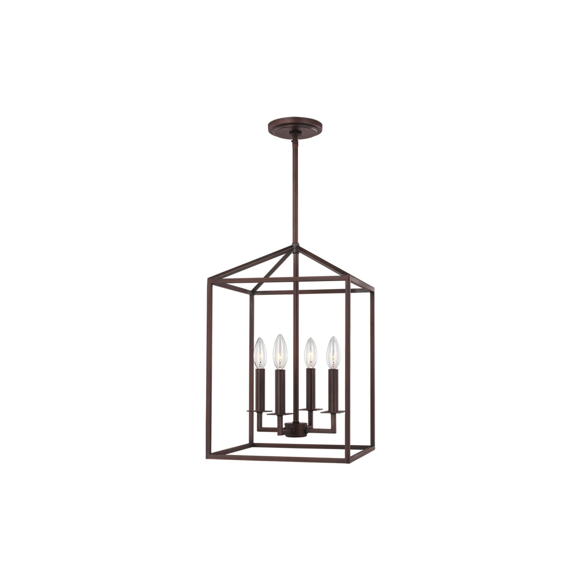 Perryton Classic Bronze 4-Light Indoor/Outdoor Island Pendant