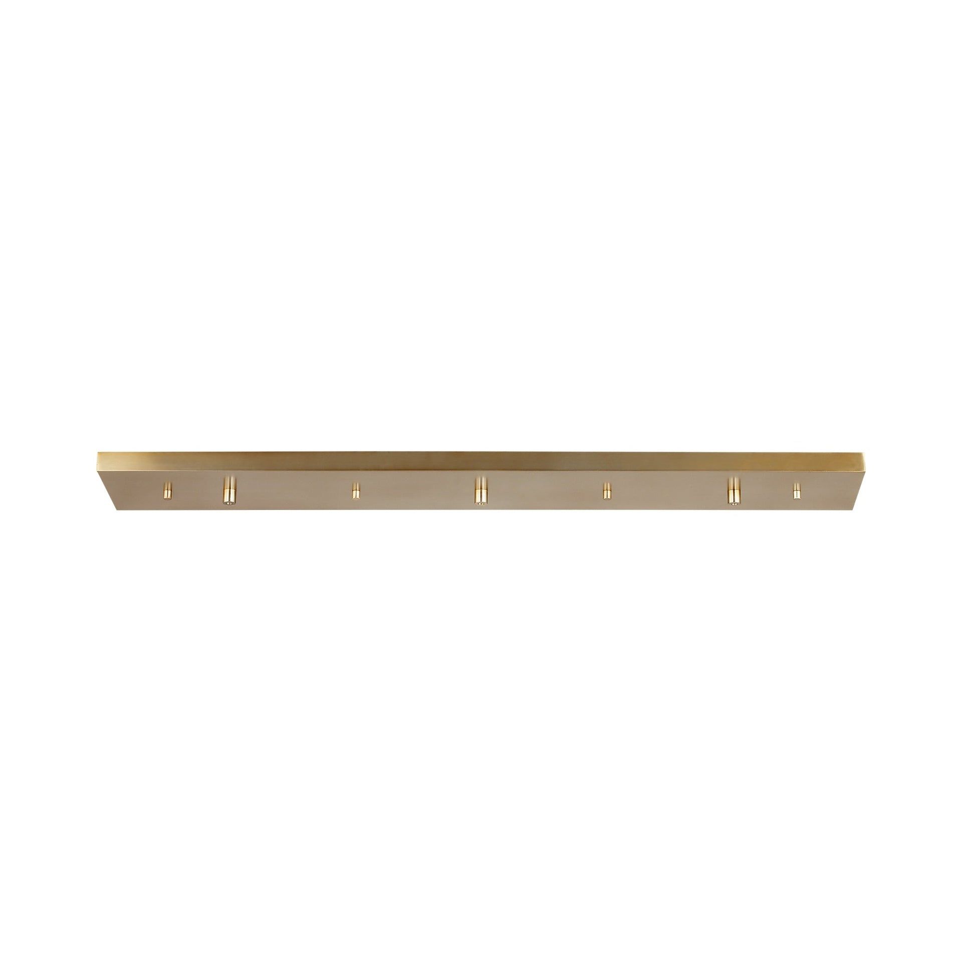 Satin Brass 36-Inch Multi-Port Linear Canopy