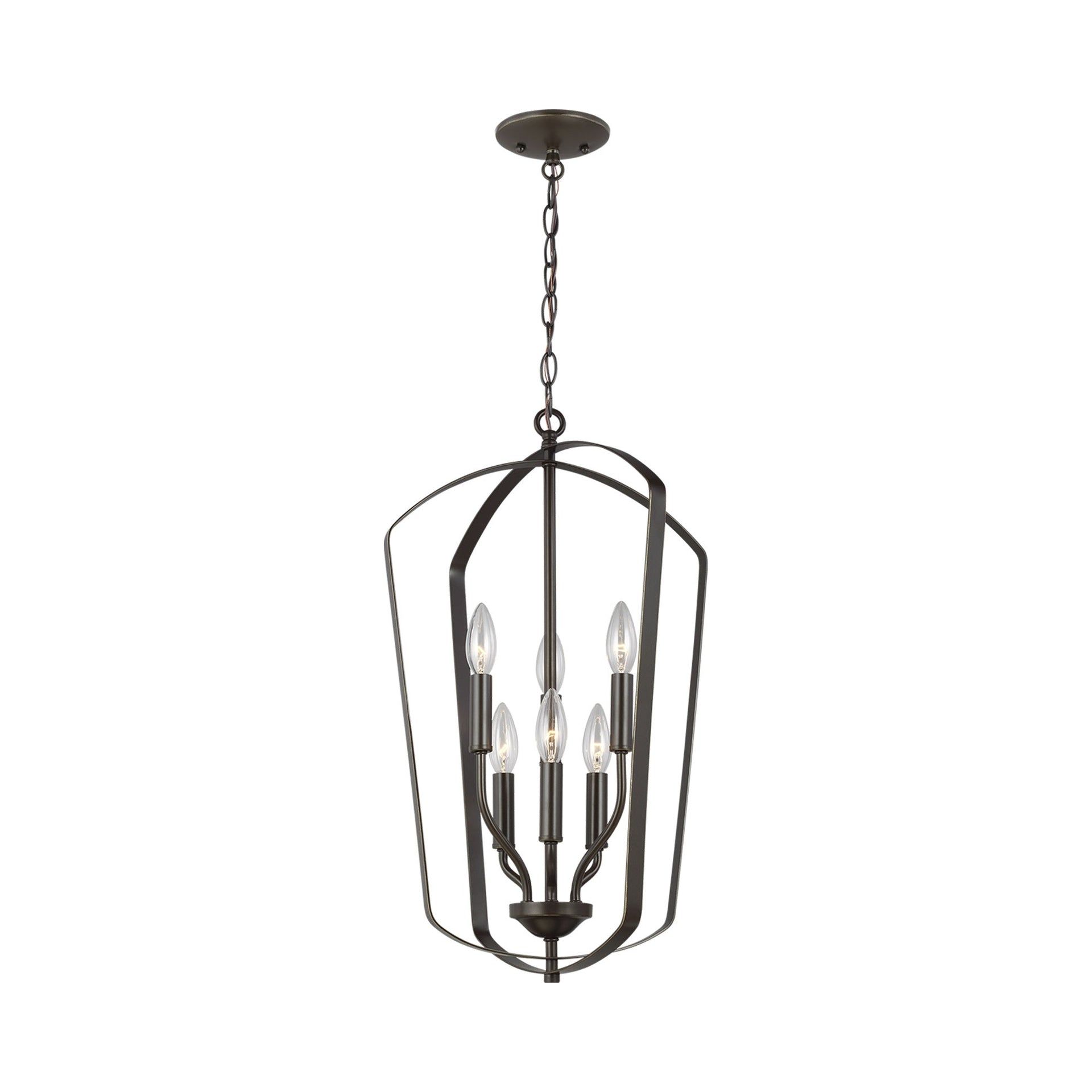 Romee Heirloom Bronze 6-Light Energy Star Indoor Pendant