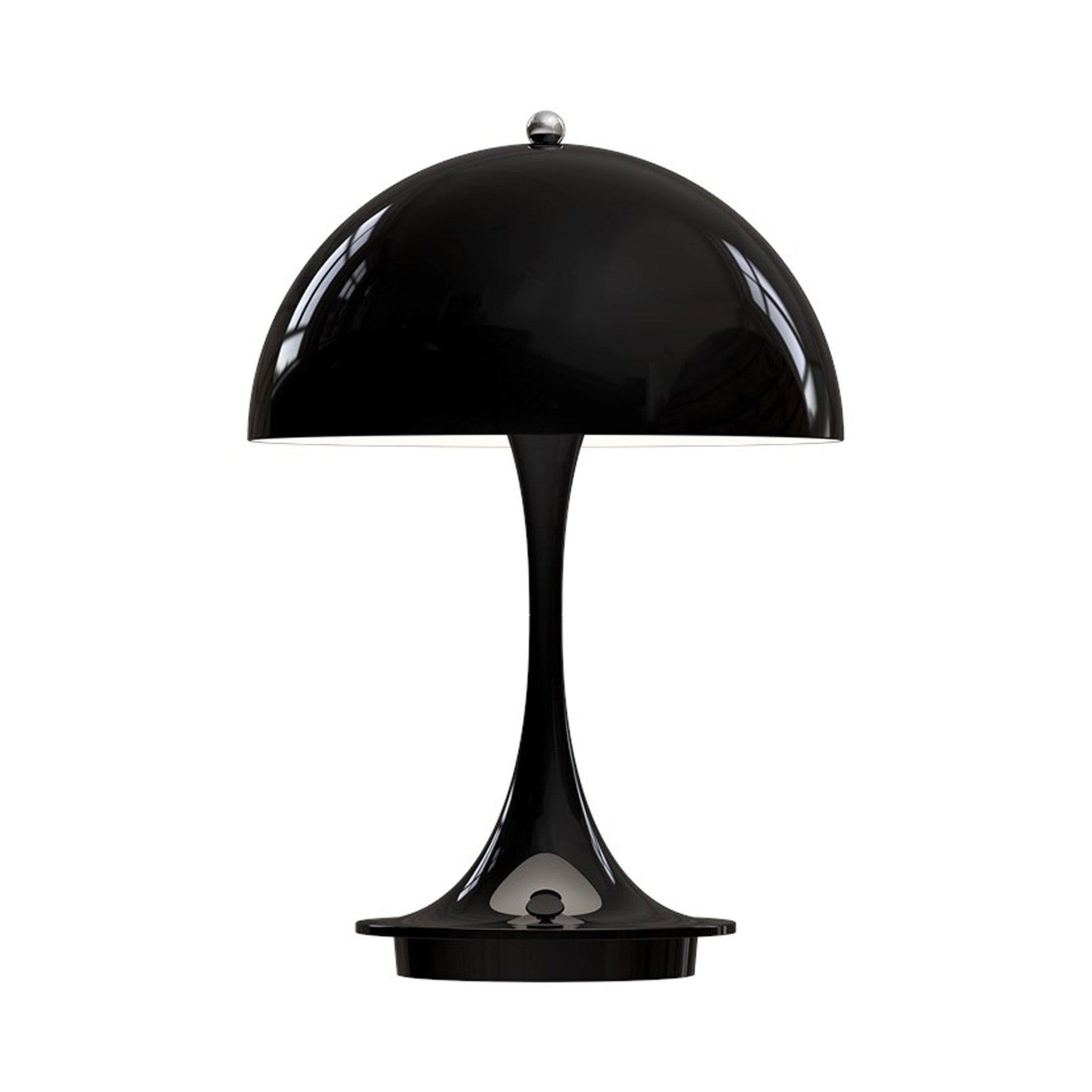 Black Acrylic Cordless Portable Outdoor Table Lamp