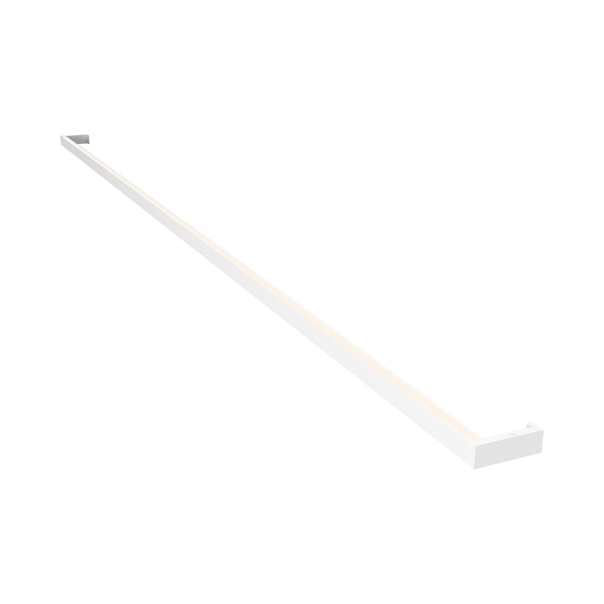 Sleek 96'' White LED Outdoor Wall Bar for Uplight/Downlight