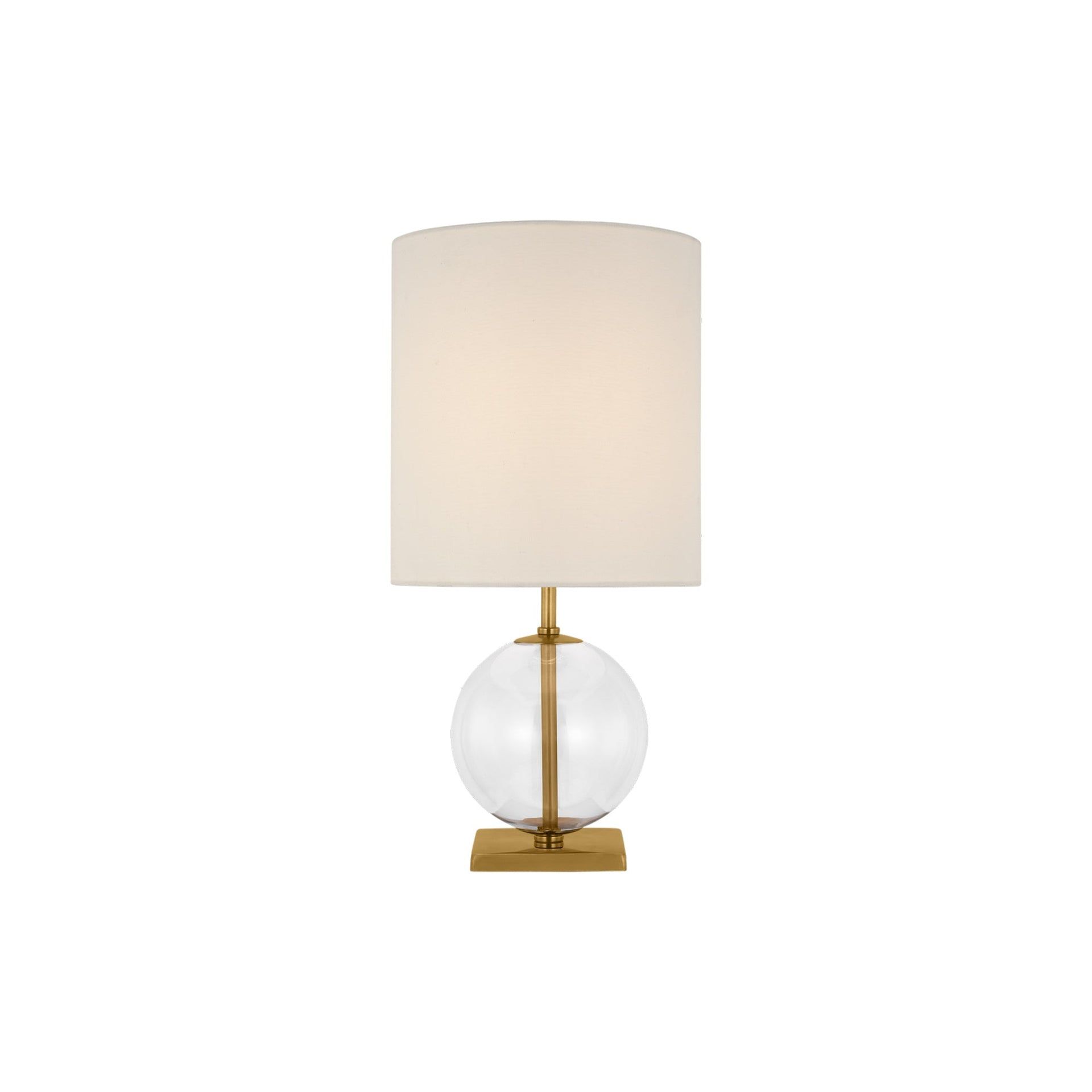 Elsie Clear Glass Adjustable Outdoor Table Lamp