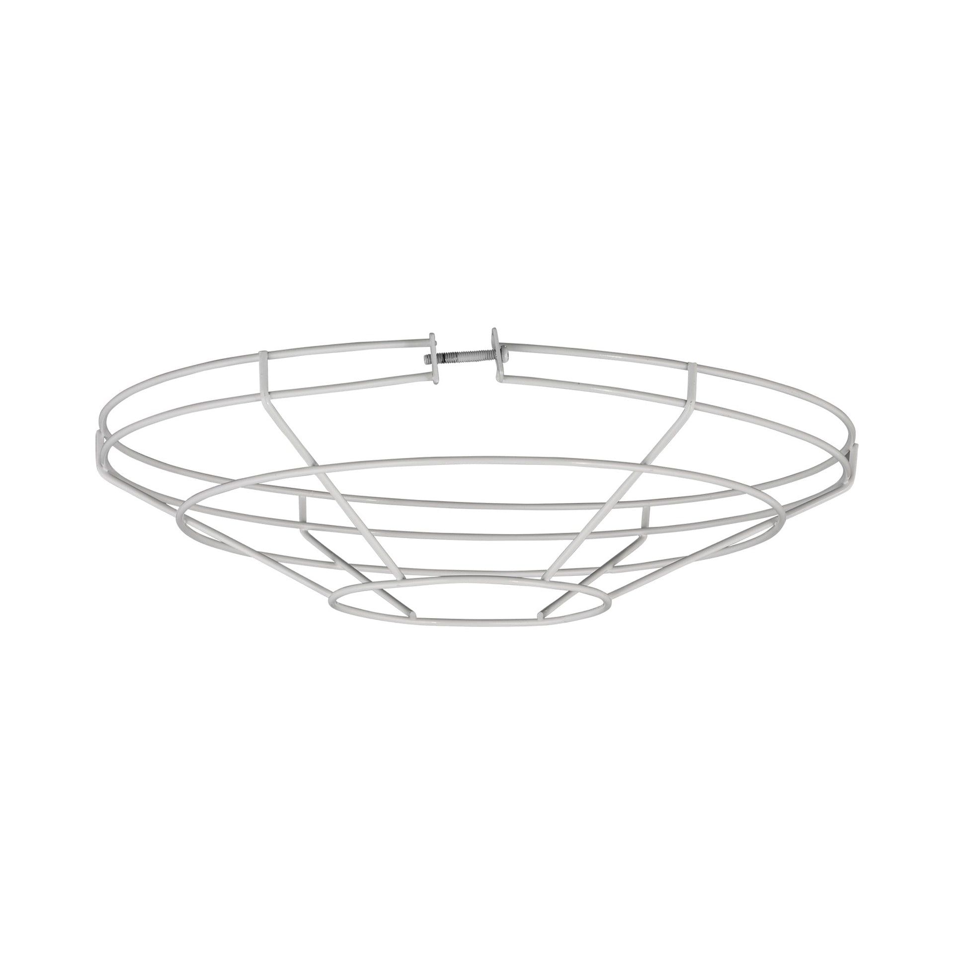 Weathered Pewter Handcrafted Aluminum Barn Light Cage