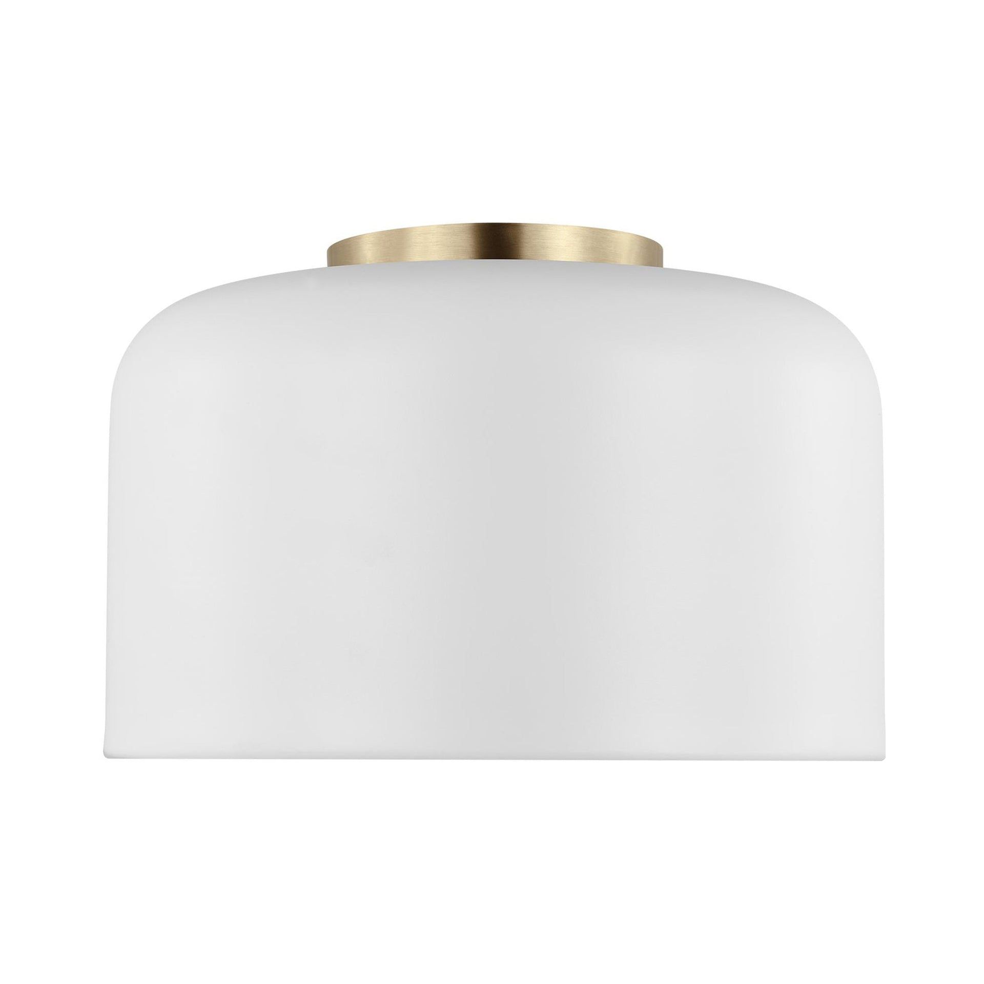 Malone Matte White LED Flush Mount Ceiling Light