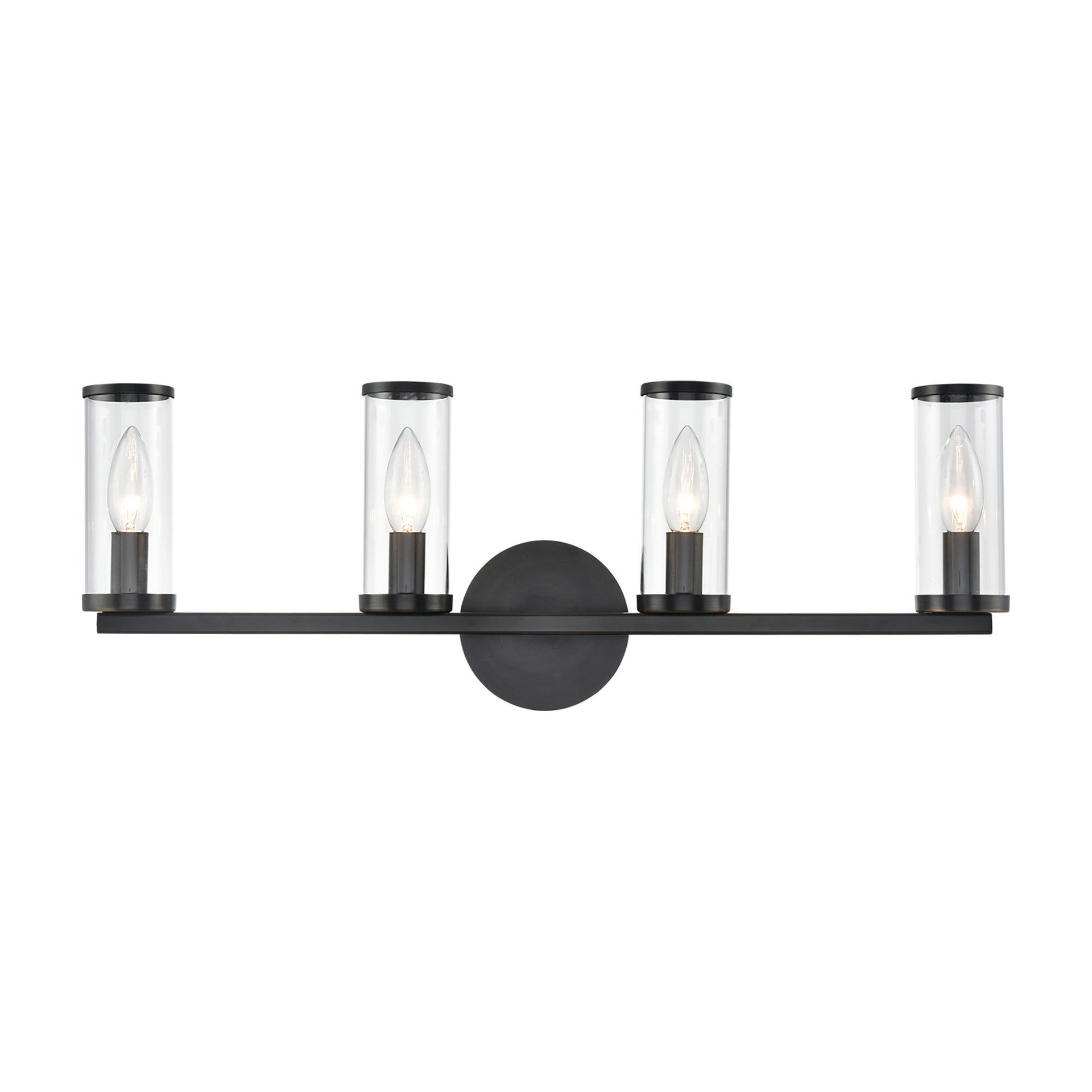 Alora Revolve 8.63" Urban Bronze Bathroom Vanity Light