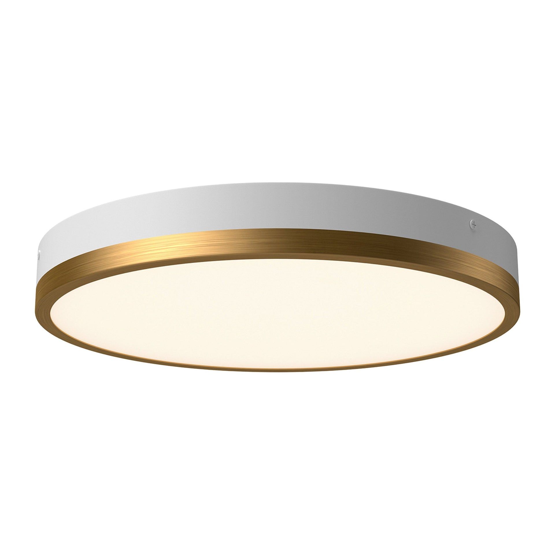 Adelaide Matte Black and White LED Flush Mount Ceiling Light