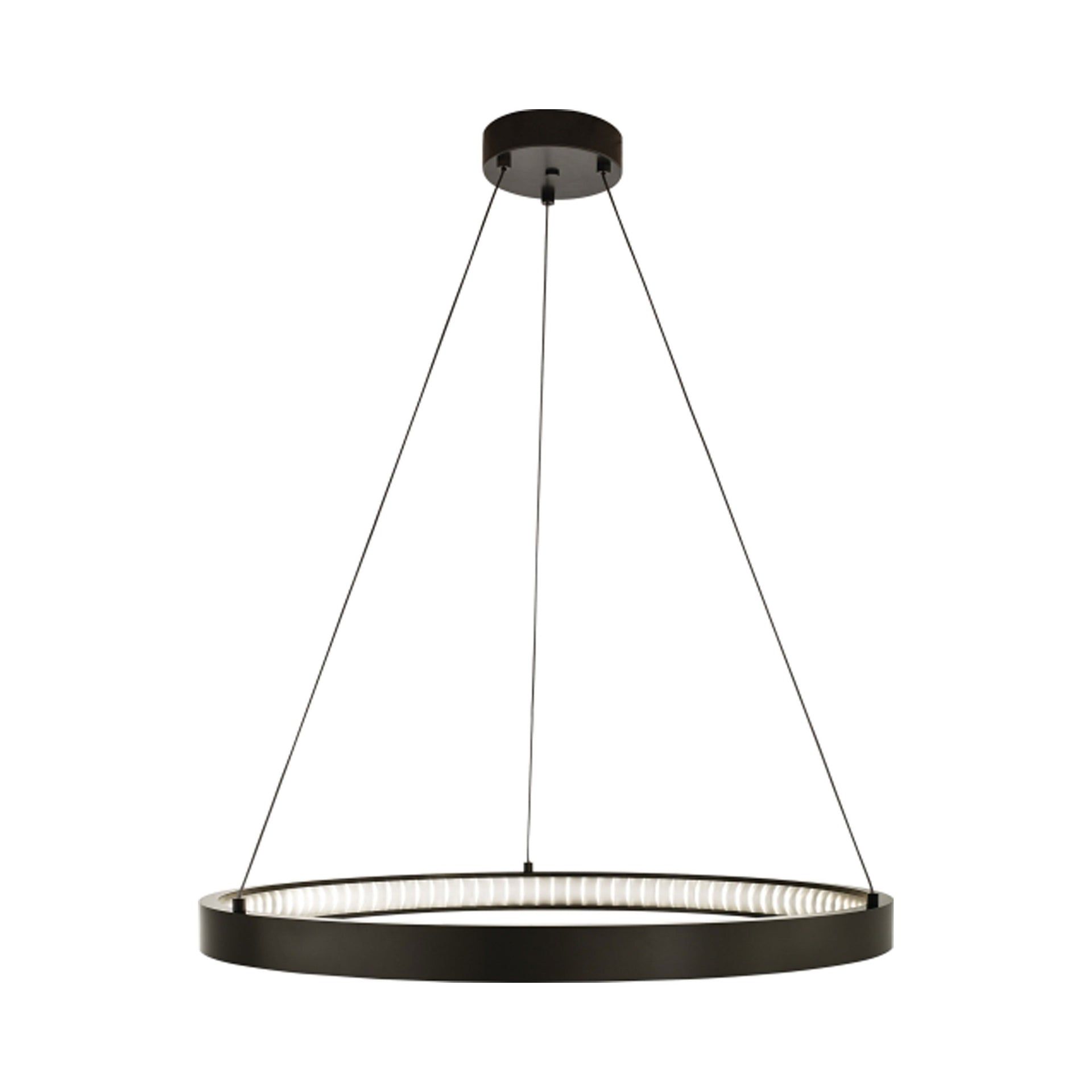Antique Bronze Dual-Row LED Chandelier with Twinkling Effect